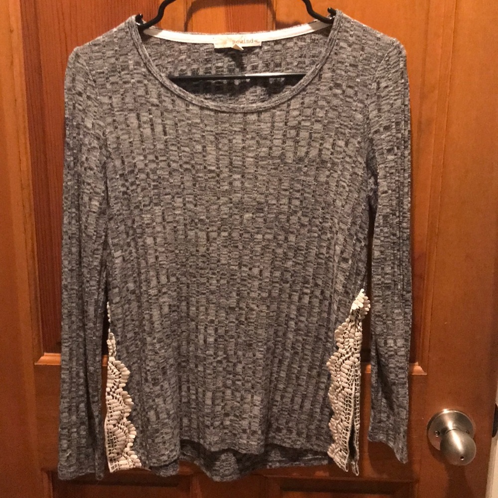 Adorable Rewind Long sleeve t.  Never been worn.